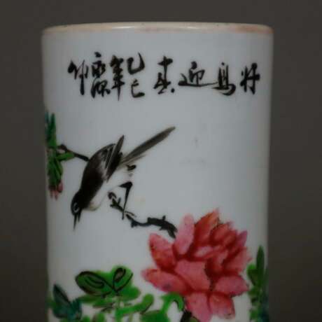 Pinselhalter - China, nach 1900, Porzellan, handge… - Foto 3