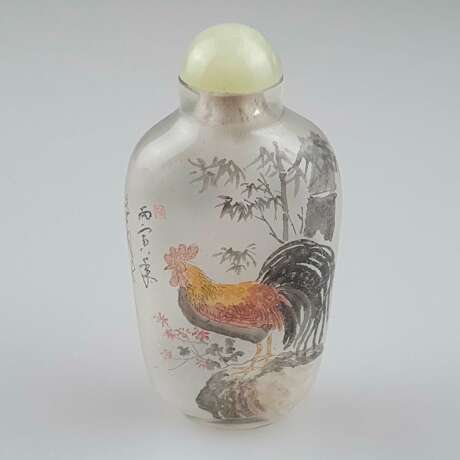 Snuffbottle - China, ausgehende Qing-Dynastie, ged… - photo 4