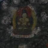 Mandala-Thangka - Tibet, 19.Jh., Malerei in Gouach… - фото 12