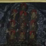 Mandala-Thangka - Tibet, 19.Jh., Malerei in Gouach… - photo 13