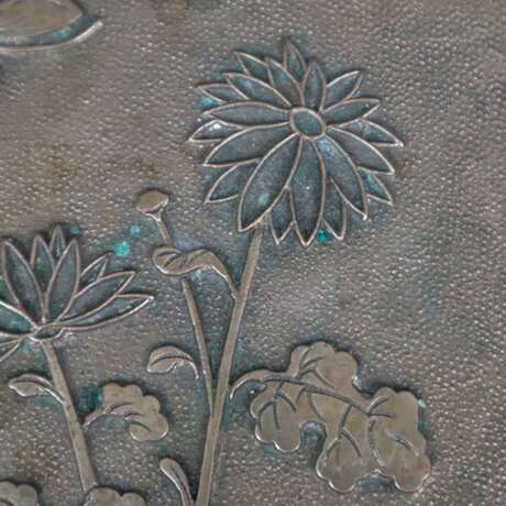 Bronzespiegel - Japan, runde Scheibe mit Griff, Re… - photo 4