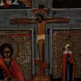 Vierfeldikone mit der Kreuzigung Christi - Russlan… - фото 2