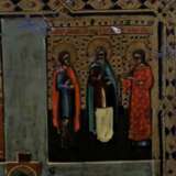 Vierfeldikone mit der Kreuzigung Christi - Russlan… - фото 4