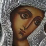 Oklad-Ikone "Gottesmutter von Kasan" (Kazanskaja)… - Foto 4