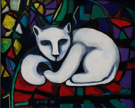 Trembowicz, Fiora (*1955) - Le chat dans la cathéd… - фото 1