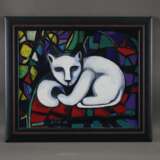 Trembowicz, Fiora (*1955) - Le chat dans la cathéd… - Foto 2