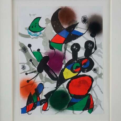 Miró, Joan (1893 Barcelona -1983 Mallorca) - Drei… - photo 2