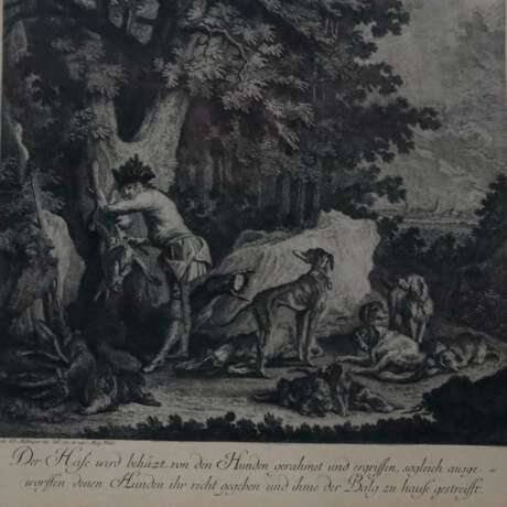 Ridinger, Joh. Elias (1698 Ulm -1767 Augsburg) - E… - photo 4
