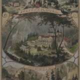 Souvenirblatt "Weissenburg Schweiz" - handkolorier… - photo 1