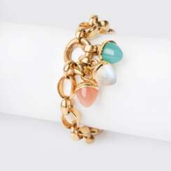 Tamara Comolli. 'Mikado Flamenco Charm' Gold-Armband.