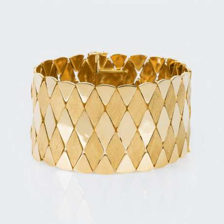 Breites Vintage Gold-Armband. - photo 1