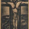 Georges Rouault (Paris 1871 - Paris 1956). Sous un Jésus en croix oublié là. - Archives des enchères