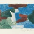 Serge Poliakoff (Moskau 1900 - Paris 1969). Composition bleue, verte et brune. - Auction archive