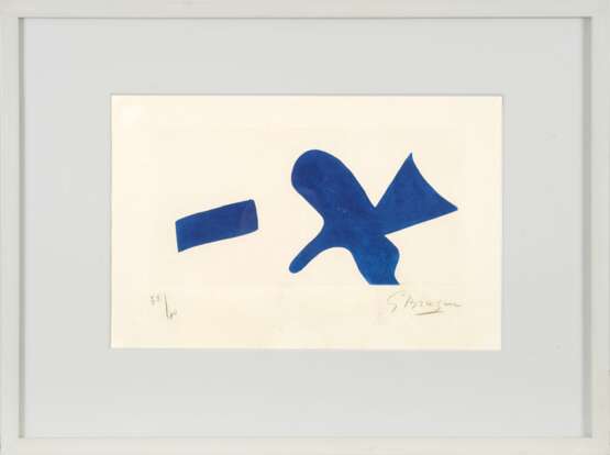 Georges Braque (Argenteuil 1882 - Paris 1963). L'oiseau bleu. - фото 2