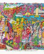 James Rizzi. James Rizzi (New York 1950 - New York 2011). The Past is History, Tomorrow is a Mystery, Today is a Gift.