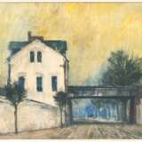 Konrad Knebel (Leipzig 1932). Haus mit gelbem Himmel. - фото 2