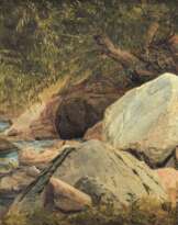 Carl Friedrich Lessing (Breslau 1808 - Karlsruhe 1880). Gebirgsbach.
