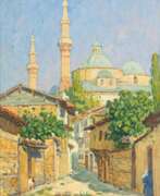 Мехмет Рухи Арель. Mehmet Ruhi Arel (Istanbul 1880 - Istanbul 1931). Die grüne Moschee in Bursa.