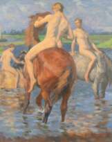 Hugo Friedrich Hartmann (Rosenberg/Westpr. 1870 - Bardowick 1960). Reiter.