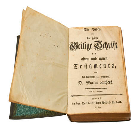 MARTIN LUTHERS-BIBEL 1789. - Foto 2