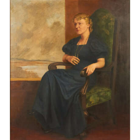 KOHL; HANS (1897-1990) „Damenportrait“ - Foto 1