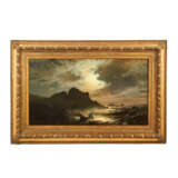 ERDMANN, MORITZ (1845-1919), „Nordische Küstenlandschaft im Mondschein“ - Foto 2