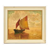 SIEBERT (Maler u. Kopist des 19./20. Jahrhundert), "Venezianisches Fischerboot in der Lagune“ - photo 2