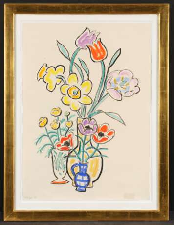 Gabriele Münter. Tulpen und Narzissen - photo 2