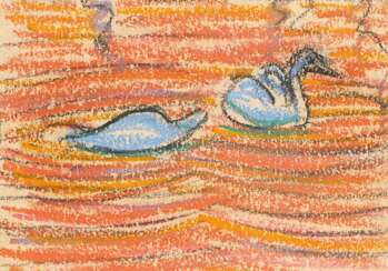 Ernst Ludwig Kirchner. Enten auf dem Wasser