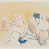 Ernst Ludwig Kirchner. Zwei liegende weibliche Akte - photo 2