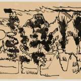 Ernst Ludwig Kirchner. Tannen (Bäume vor den Bergen) - Foto 2