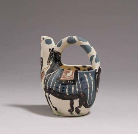 Pablo Picasso Ceramics. Cavalier and Horse - Foto 2