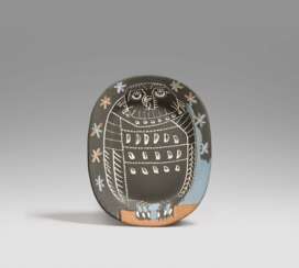 Pablo Picasso Ceramics. Mat Owl