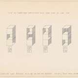 Sol LeWitt. 123/ Six Three-Part Variations Using Each Kind of Cube Once - Foto 1