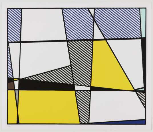 Roy Lichtenstein. Cow Triptych (Cow Going Abstract) - фото 3