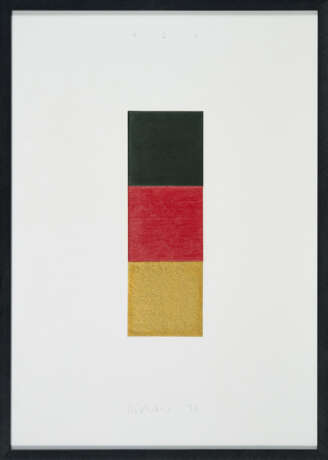 Gerhard Richter. Schwarz, Rot, Gold I - photo 2