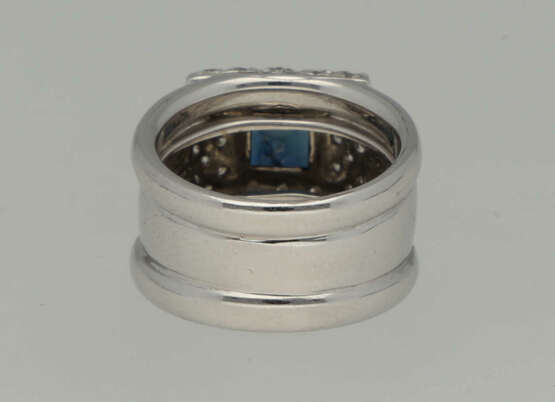 Saphir-Diamant-Ring - photo 3