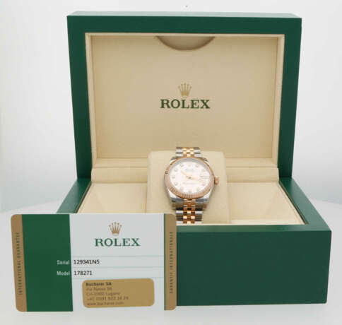 ROLEX Date Just 31, Stahl/Roségold, Referenz 178271 - Foto 7