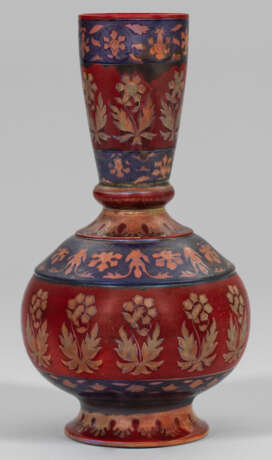 Zsolnay-Vase mit Eosin-Lüsterglasur und Lüsterdekor - Foto 1