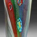 Moderne Murano-Vase mit Murrinen-Dekor - photo 1