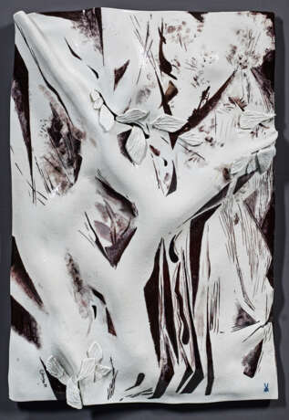 Plastisches Meissen Wandbild "Baum" von Peter - photo 1