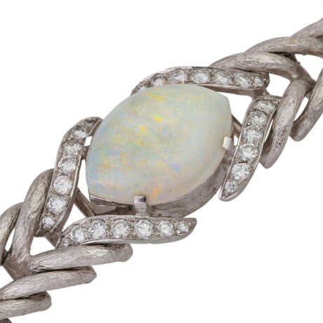 Armband mit 1 Opal und Brillanten - photo 5