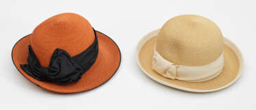 Zwei Hüte von der Couture-Modistin Elke Martensen