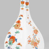 Seltene, frühe Meissen Sakeflasche mit Chrysanthemen- - фото 2