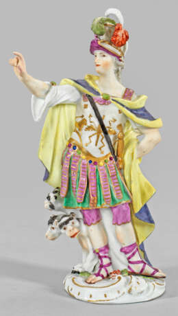 Allegorische Meissen Figur "Die dritte Monarchie: - Foto 1