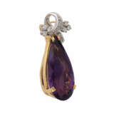 Anhänger mit 1 Amethyst, - фото 2