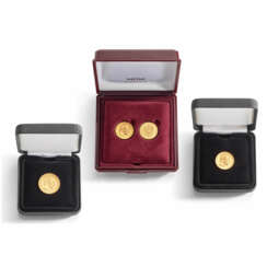 Sammlung von vier deutschen Goldmünzen