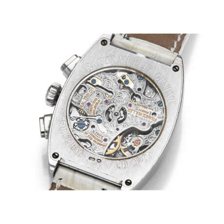 Franck Muller Chronograph «Cintrée Curvex» mit Diamanten - photo 2