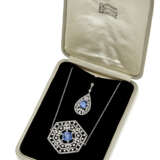 RAVASCO | Oval ct. 8.00 circa sapphire, diamond an… - Foto 2