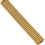 Yellow gold modular band bracelet, g 49.85 circa,… - Foto 1
